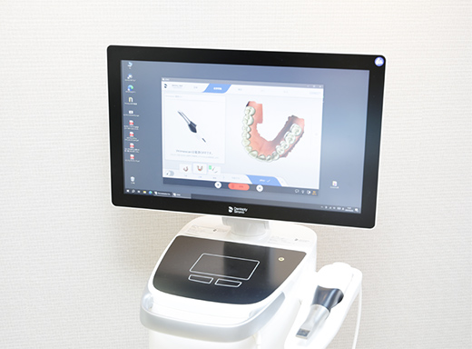 快適な歯型取りができる口腔内スキャナー